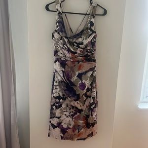 Size 2 Suzi Chin for Maggy Boutique floral dress